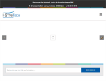 Tablet Screenshot of istratech.fr